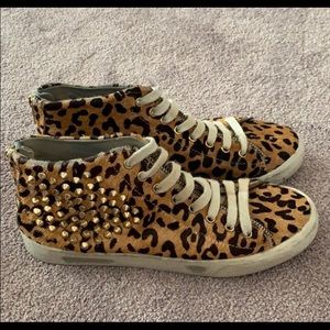 Zara leopard sneakers